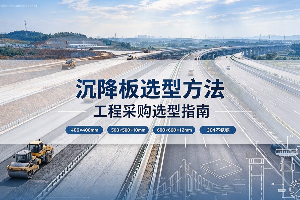 北碚区沉降板选择方法