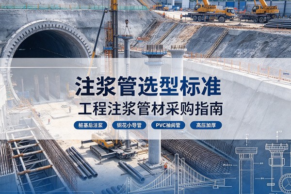北碚区注浆管选型标准