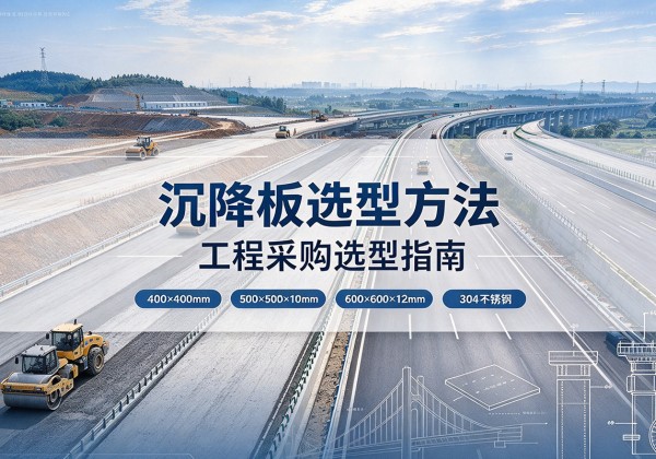 北碚区沉降板选择方法